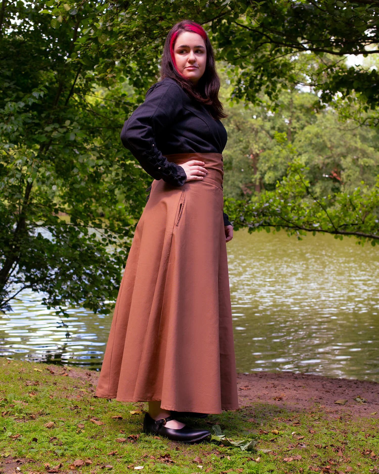 Hannah Skirt Sailcloth