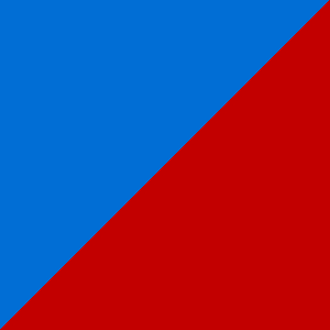 azul/rojo