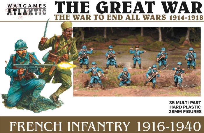 WAAGW002  French Infantry (1916-1940)