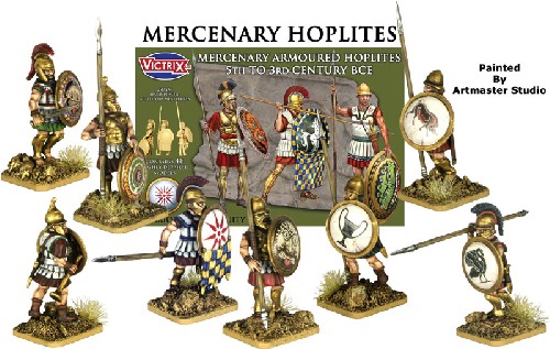 VXA004  Mercenary Armoured Hoplites 5th to 3rd Century BC