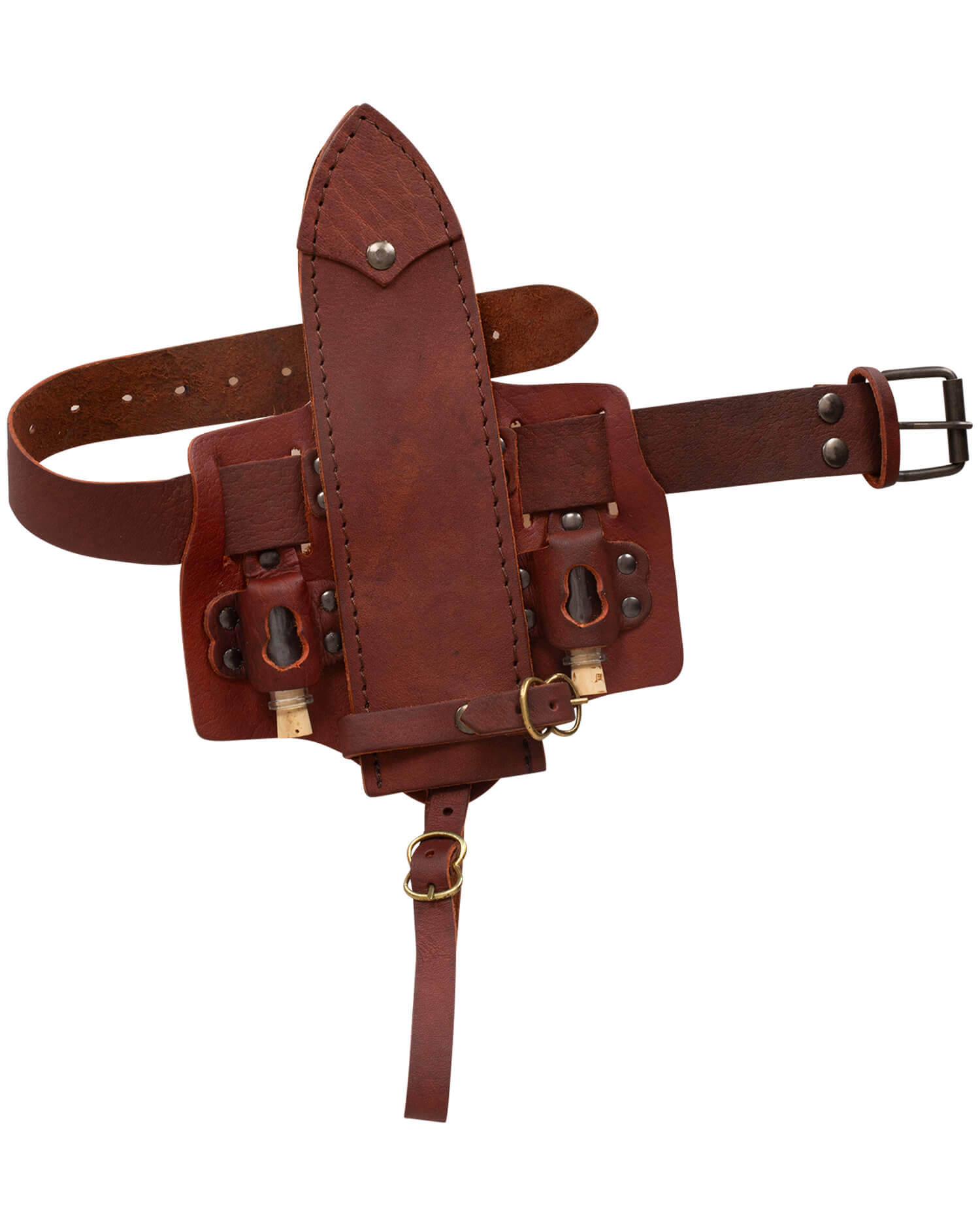 Trinity holster with dagger sheath