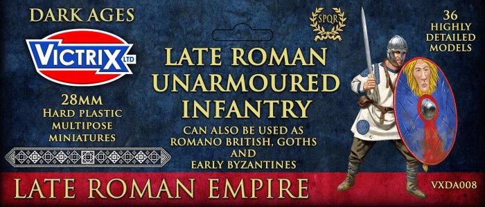 VXDA008  Late Roman Unarmoured Infantry