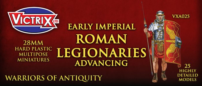 VXA025  Early Imperial Roman Legionaries Advancing