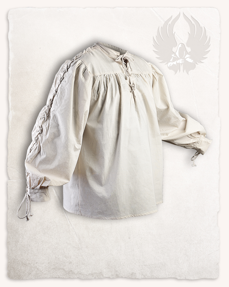 Alex shirt stitched eyelet cream