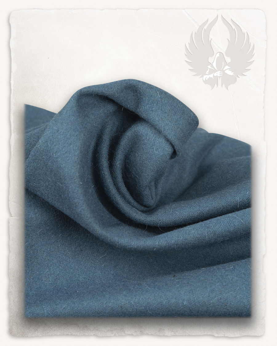 Wool fabric 380g/m² light blue