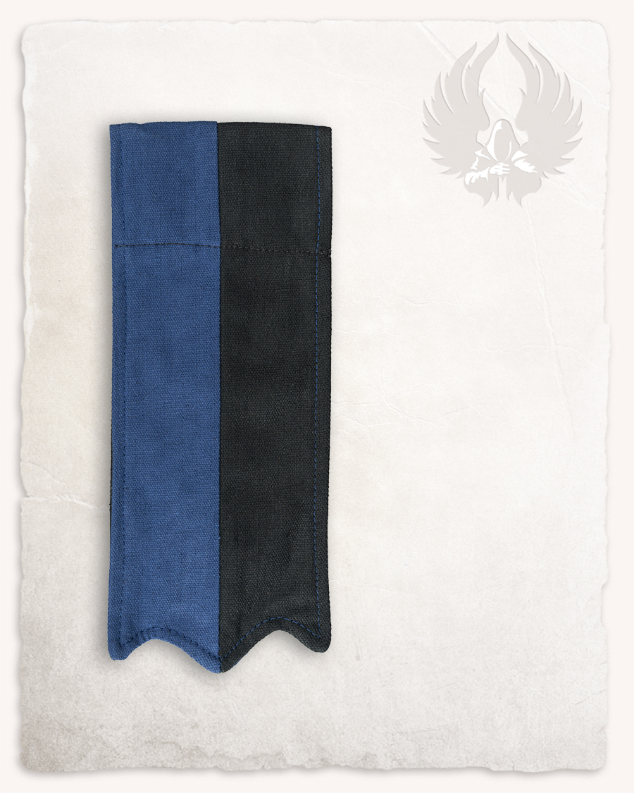 Korbin - Insigne de ceinture bleu et noir