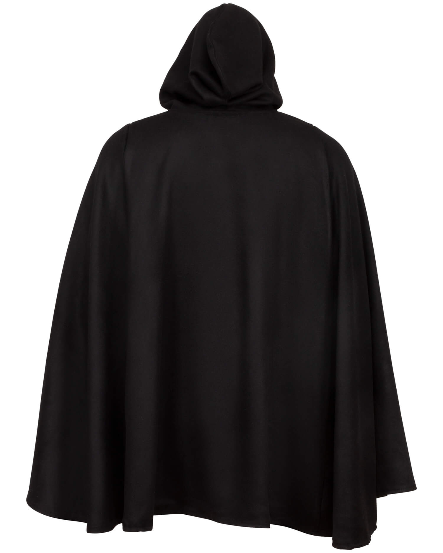 Raven Cape wool black