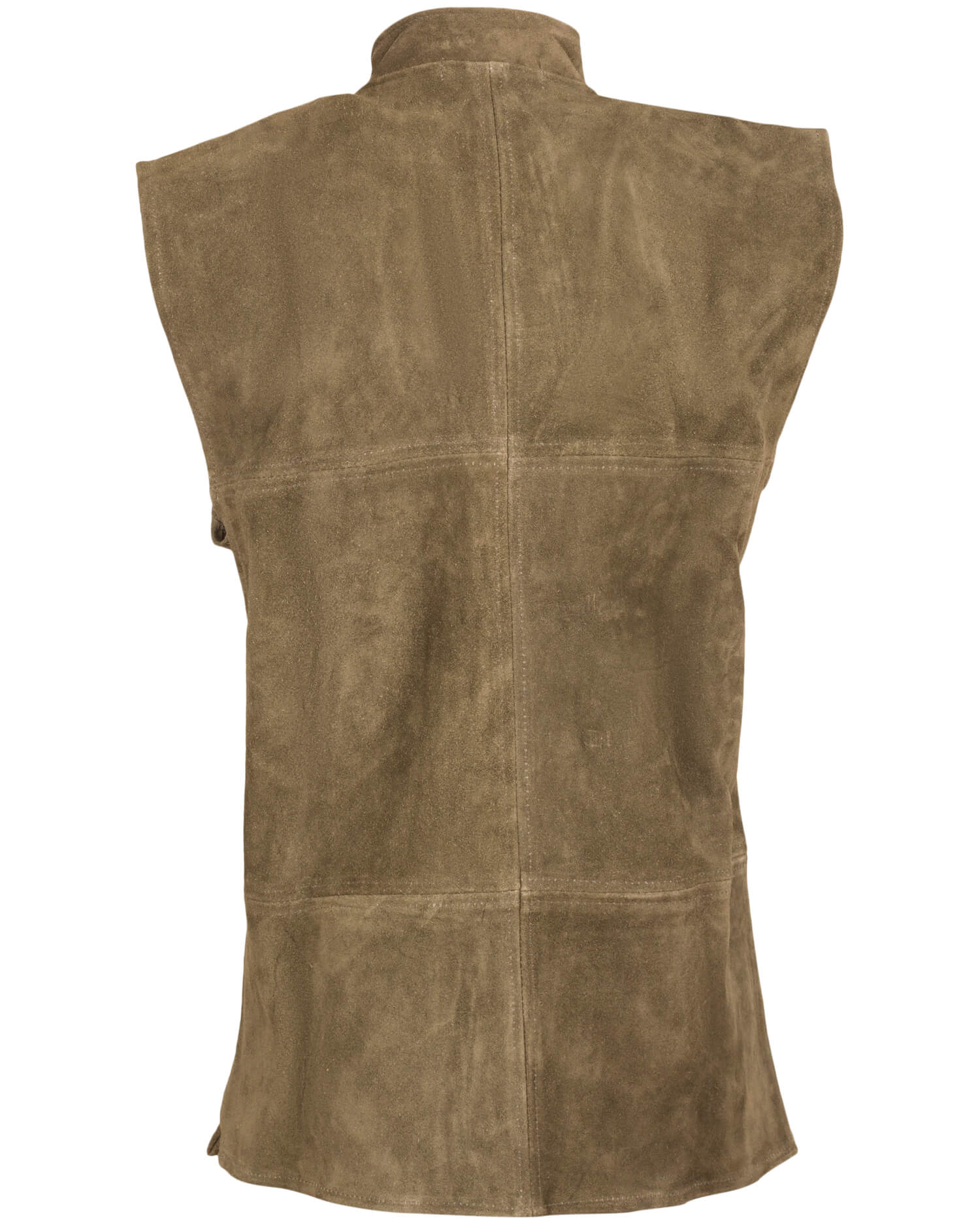 Laertes vest suede olive