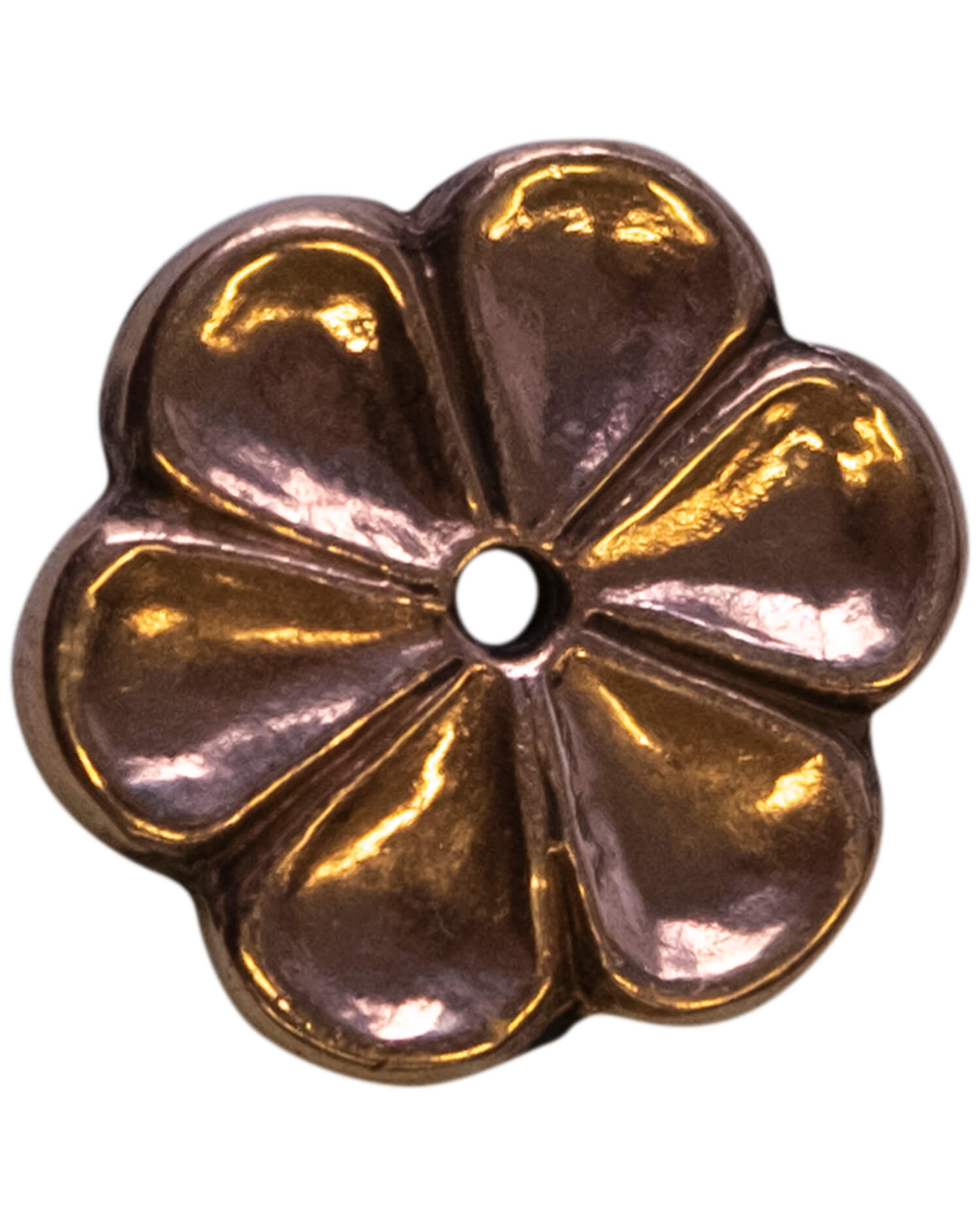 Belt decoration Flower small bronce