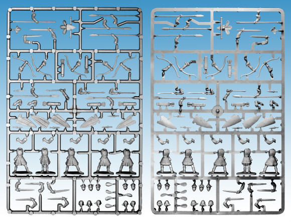 OAKP301  Elf Infantry