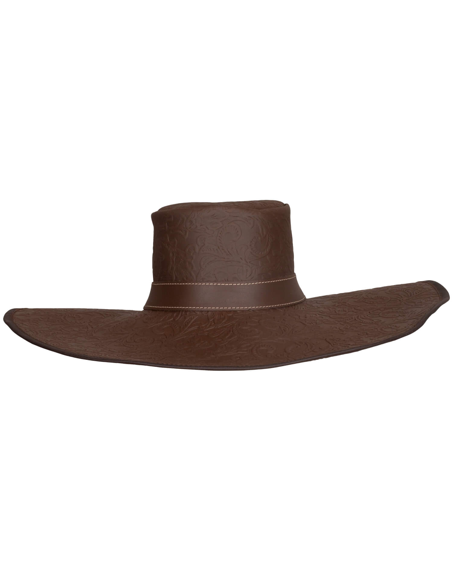 Alatriste hat embossed