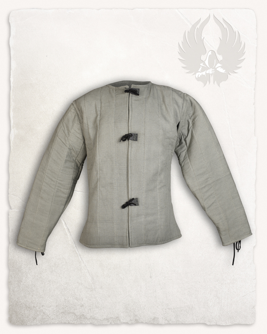 Aulber Gambeson Jacke Canvas natur L/XL