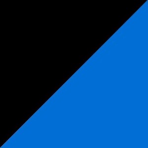 negro/azul