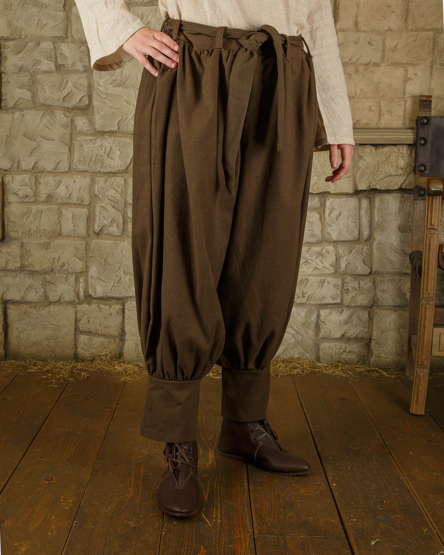 Offnir trousers canvas brown