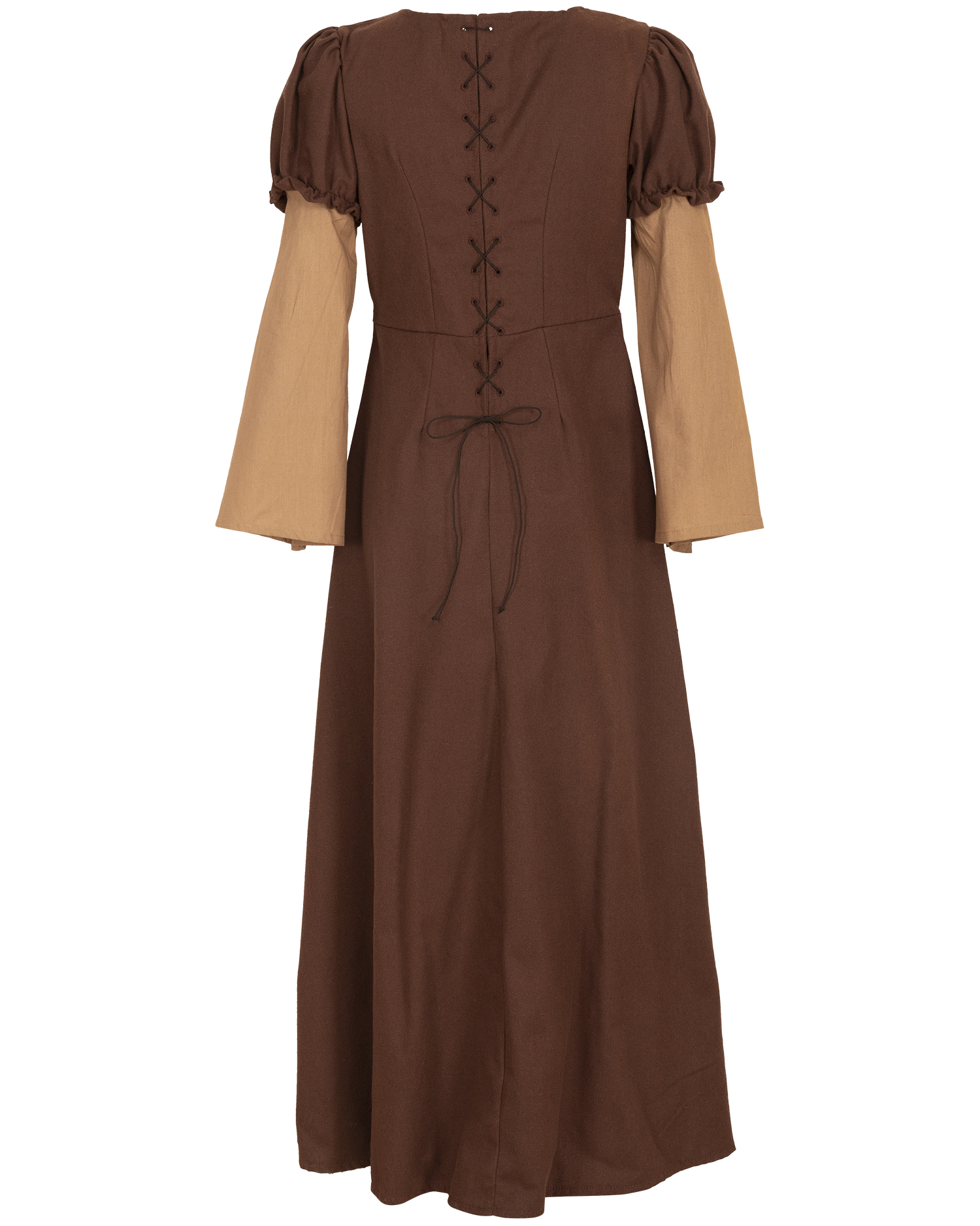 Loreley Kleid Canvas braun/sand M